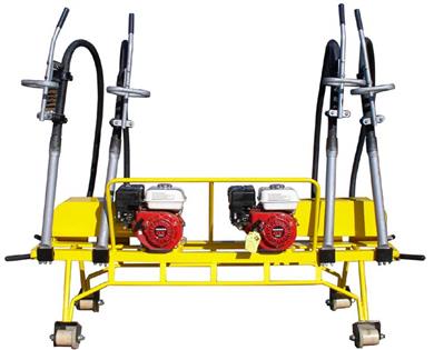 ND-4.2×4型內(nèi)燃軟軸高頻搗固機